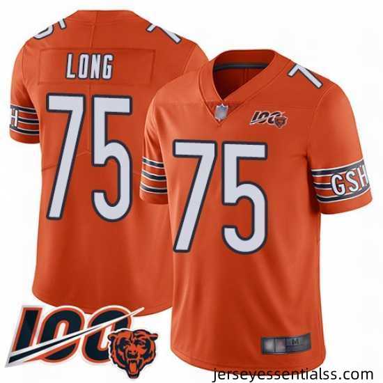 Youth-Chicago-Bears-75-Kyle-Long-Orange-Alternate-100th-Season-Limited-Football-Jersey-708989_21770_550X550