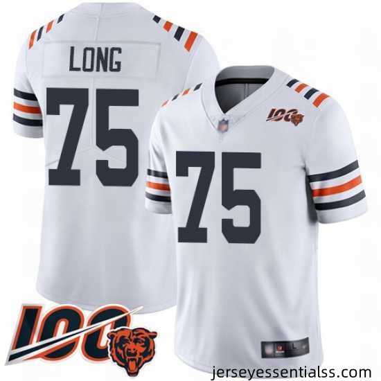Youth-Chicago-Bears-75-Kyle-Long-White-100th-Season-Limited-Football-Jersey-708990_21770_550X550
