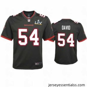 Lavonte David Buccaneers Pewter Super Bowl Lv Game Jersey