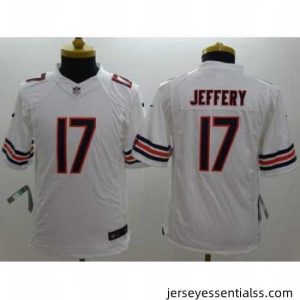 Nike Chicago Bears #17 Alshon Jeffery White Stitched NFL Limited Jersey