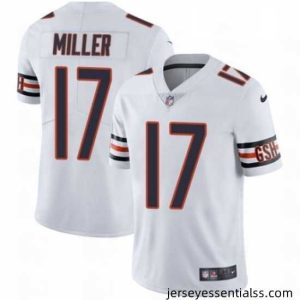 Nike Chicago Bears 17 Anthony Miller White Vapor Untouchable Elite Player NFL Jersey