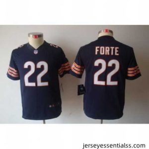 Nike Chicago Bears #22 Forte Blue Color Limited Jerseys