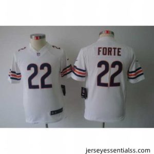 Nike Chicago Bears #22 Forte White Color Limited Jerseys