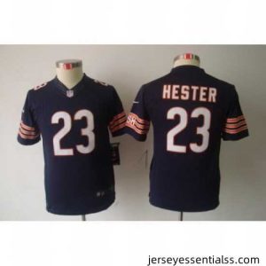 Nike Chicago Bears #23 Devin Hester Blue Color Limited Jerseys