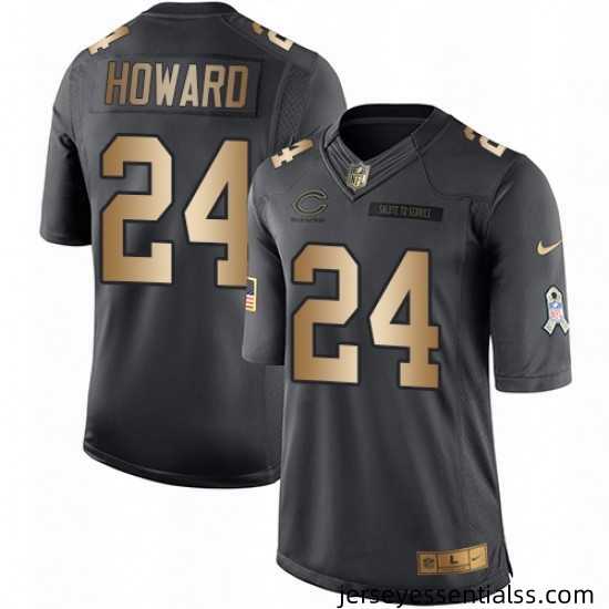 Youth-Nike-Chicago-Bears-24-Jordan-Howard-Limited-BlackGold-Salute-to-Service-NFL-Jersey-625455_21770_550X550