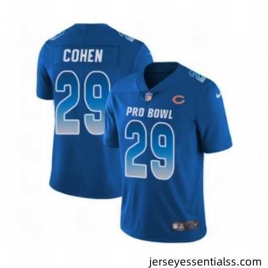 Youth-Nike-Chicago-Bears-29-Tarik-Cohen-Limited-Royal-Blue-NFC-2019-Pro-Bowl-NFL-Jersey-625537_21770_550X550