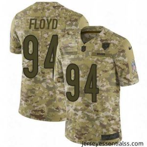 Nike Chicago Bears 94 Leonard Floyd Limited Camo 2018 Salute to Service NFL Jersey