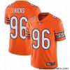 Nike Chicago Bears 96 Akiem Hicks Limited Orange Rush Vapor Untouchable NFL Jersey