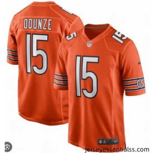 Nike Rome Odunze Orange Chicago Bears Stitched F.U.S.E Stitched Jersey