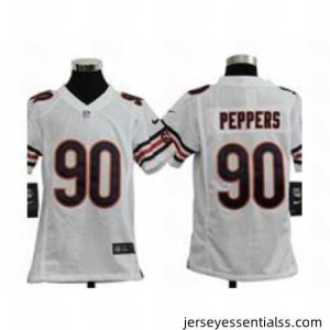 Nike Chicago Bears #90 Julius Peppers White jerseys
