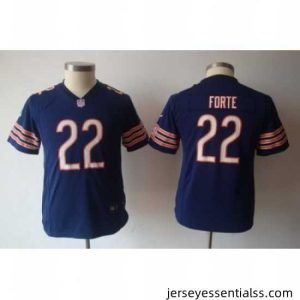 Nike Kids nfl chicago bears #22 matt forte blue jerseys