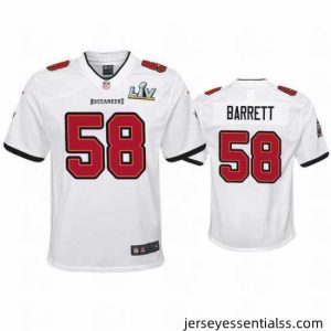Shaquil Barrett Buccaneers White Super Bowl Lv Game Jersey