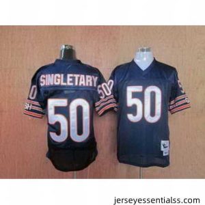 jerseys chicago bears 50 singletary blue throwback